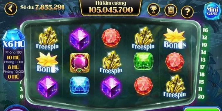 Khám Phá Trò Chơi Nổ Hũ Kim Cương Tại Alo789 Săn Giải Thưởng Jackpot Tiền Tỷ